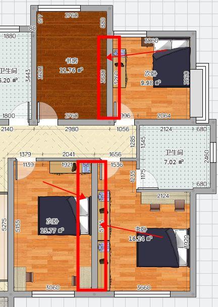 户型必须改造？不用砸墙的户型长啥样？动静分区VS独立卧室，哪种好？2019装修日记004