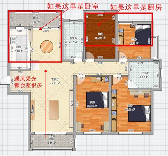 户型必须改造？不用砸墙的户型长啥样？动静分区VS独立卧室，哪种好？2019装修日记004